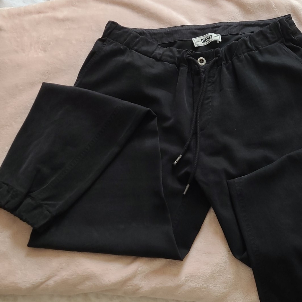 Diesel Black Jogger Pants